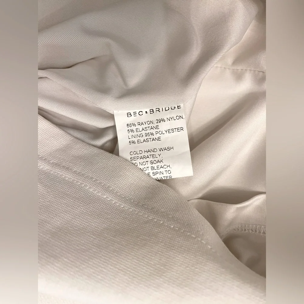 Bec + Bridge white midi strappy dress 👗 - Picture 5 of 8